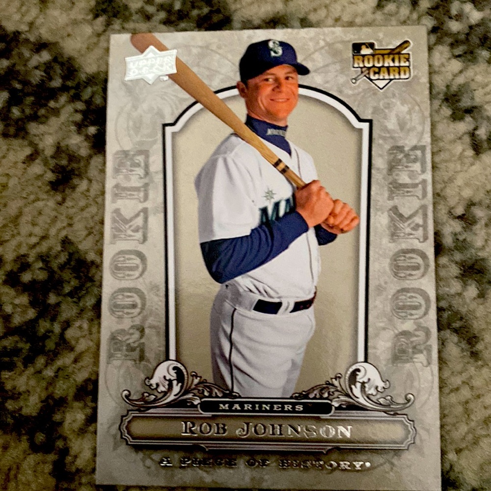 Rob Johnson baseball card